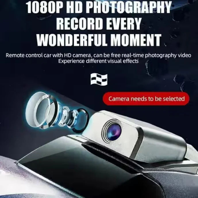 Remote Control High-speed Car With Wireless Camera and Phone Controller